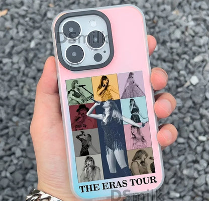 The Eras Tour Fan Merch for iPhone 15 14 13 12 Pro MaxSoft TPU Case with Lens Protection-7