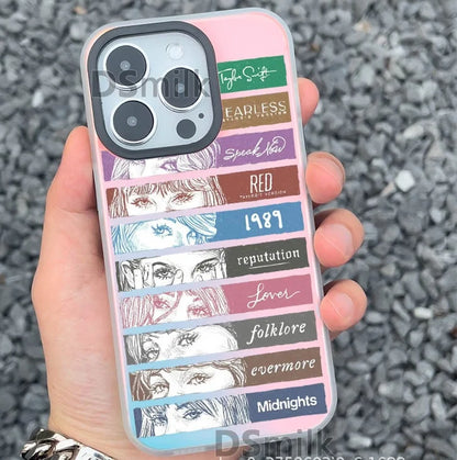 The Eras Tour Fan Merch for iPhone 15 14 13 12 Pro MaxSoft TPU Case with Lens Protection-9
